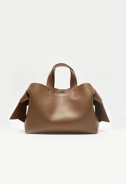 Acne Studios Musubi Tote Bag Camel Brown